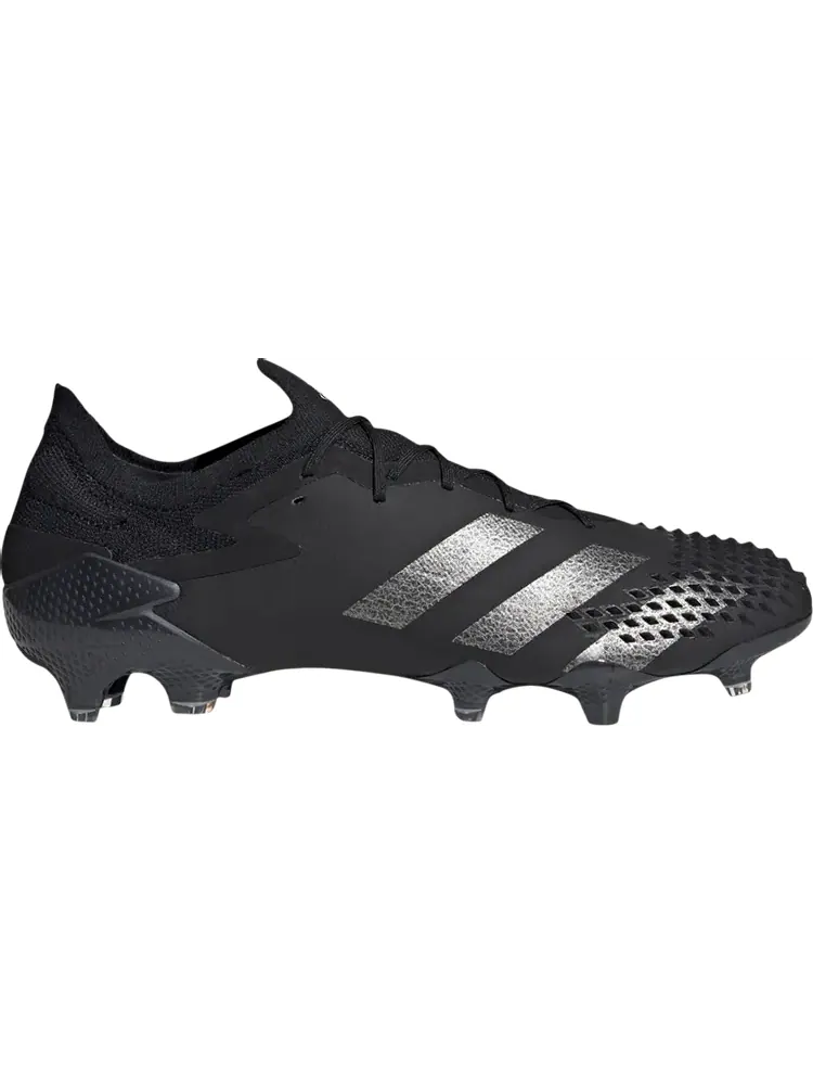 Бутсы Adidas Predator Mutator 20.1 FG 'Demonskin - Black Silver Metallic' — изображение 1 из 1, черный