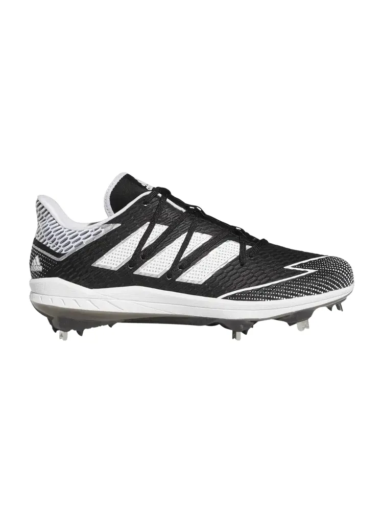 Бутсы adidas Adizero Afterburner 7 'Black White' — изображение 1 из 1, черный/белый/черный