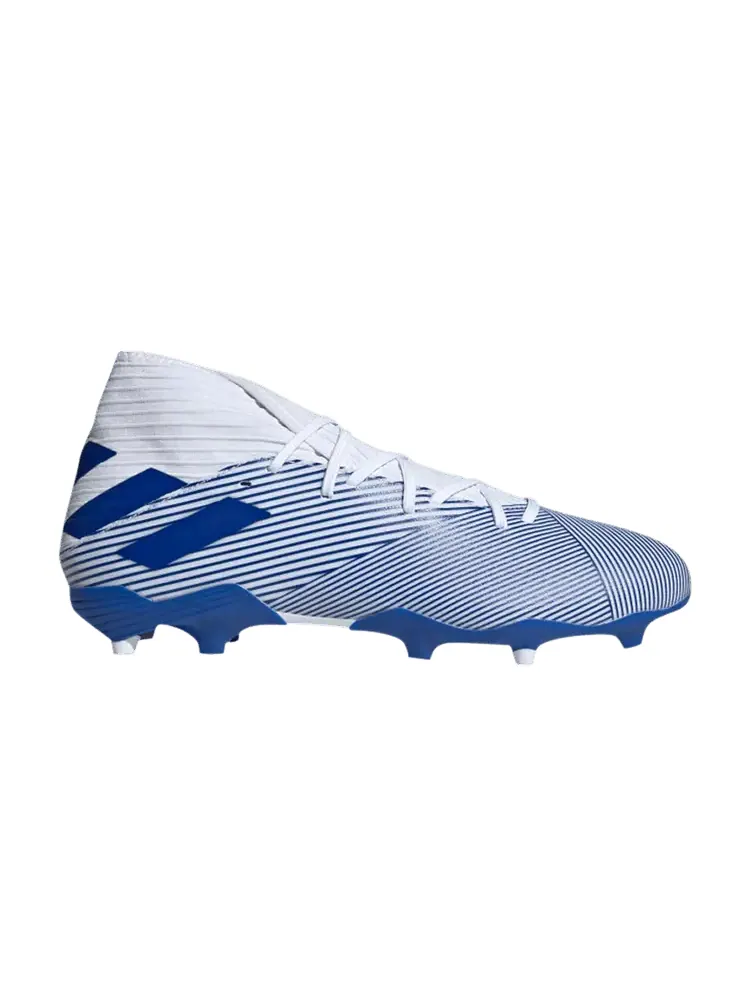 Бутсы adidas Nemeziz 19.3 FG 'Cloud White Royal' — изображение 1 из 1, белый/синий/синий