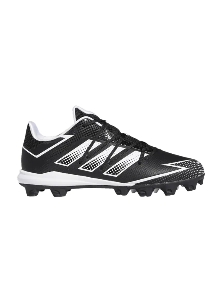 Бутсы adidas Adizero Afterburner 7 MD 'Black White' — изображение 1 из 1, черный/белый/черный