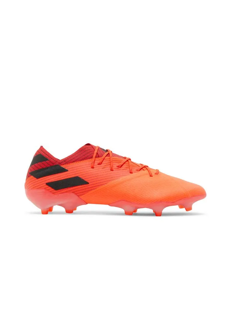 Бутсы adidas Nemeziz 19.1 FG 'Signal Orange' — изображение 2 из 9, черный/красный