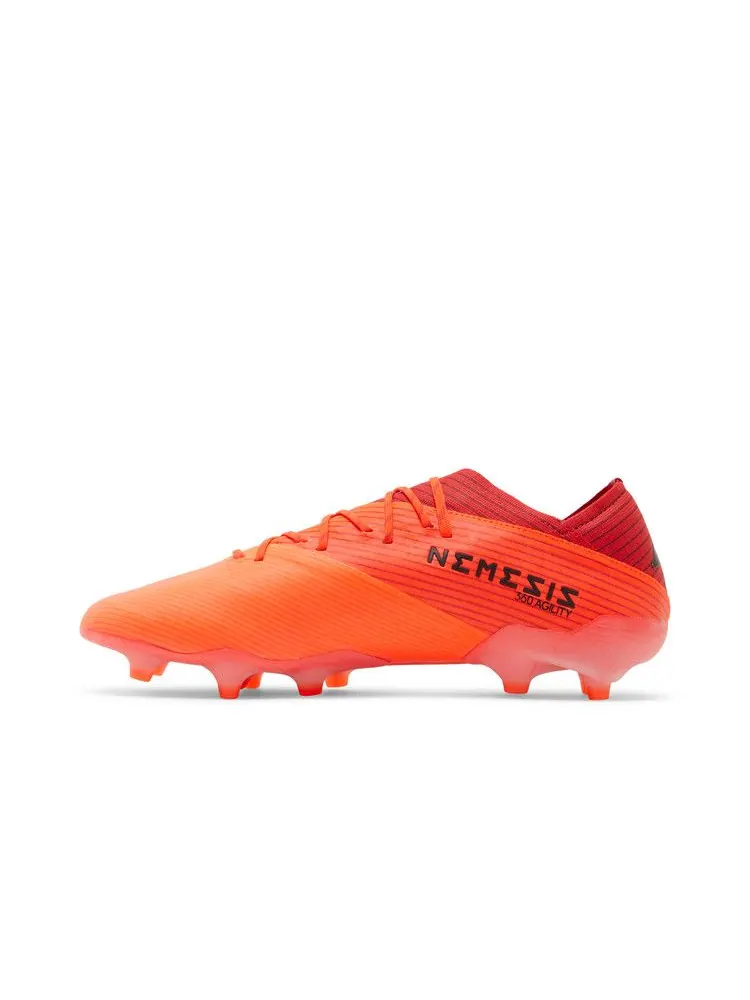 Бутсы adidas Nemeziz 19.1 FG 'Signal Orange' — изображение 4 из 9, черный/красный