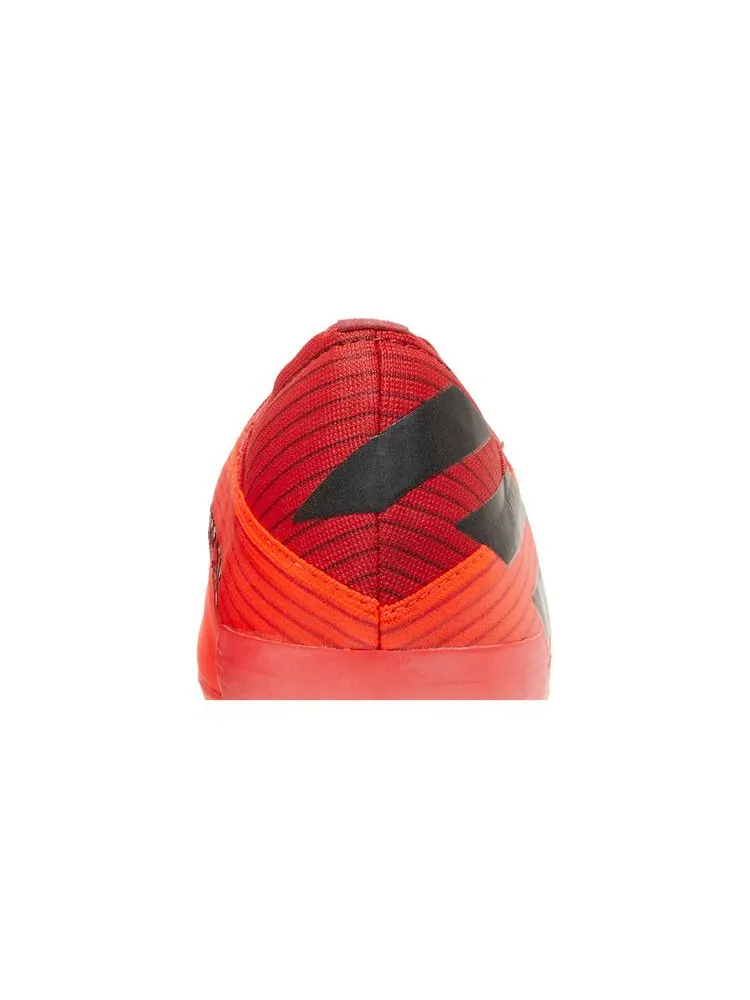 Бутсы adidas Nemeziz 19.1 FG 'Signal Orange' — изображение 8 из 9, черный/красный