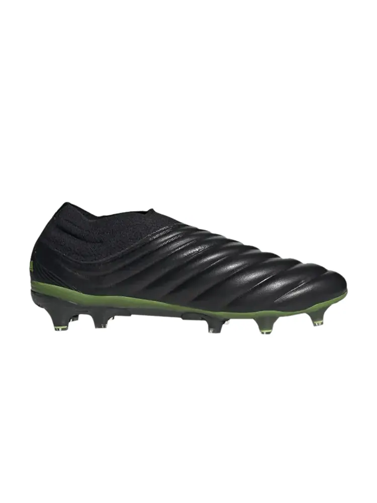 Бутсы adidas Copa 20+ FG 'Black Signal Green' — изображение 1 из 1, черный/черный/зеленый