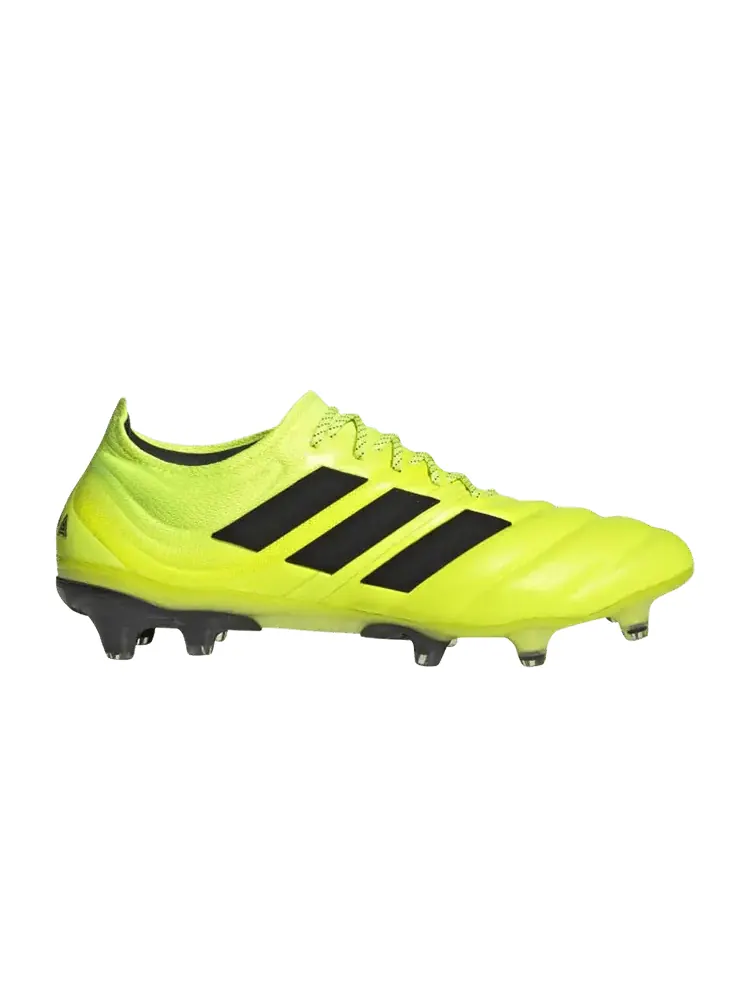 Бутсы adidas Copa 19.1 FG 'Solar Yellow' — изображение 1 из 1, желтый/черный/желтый