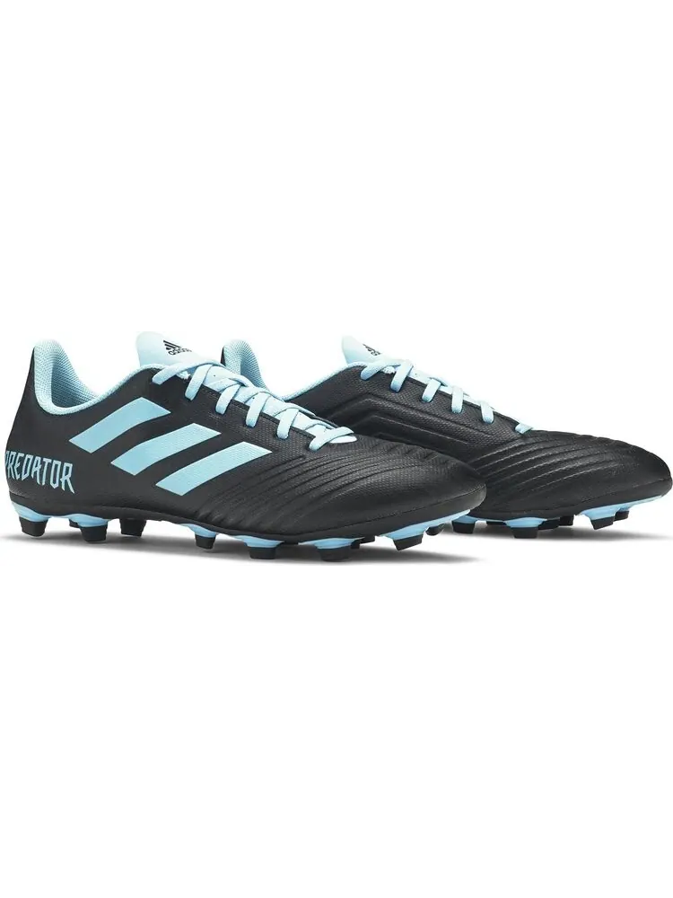 Бутсы Adidas Predator 19.4 FxG 'Bright Cyan' — изображение 8 из 8, черный