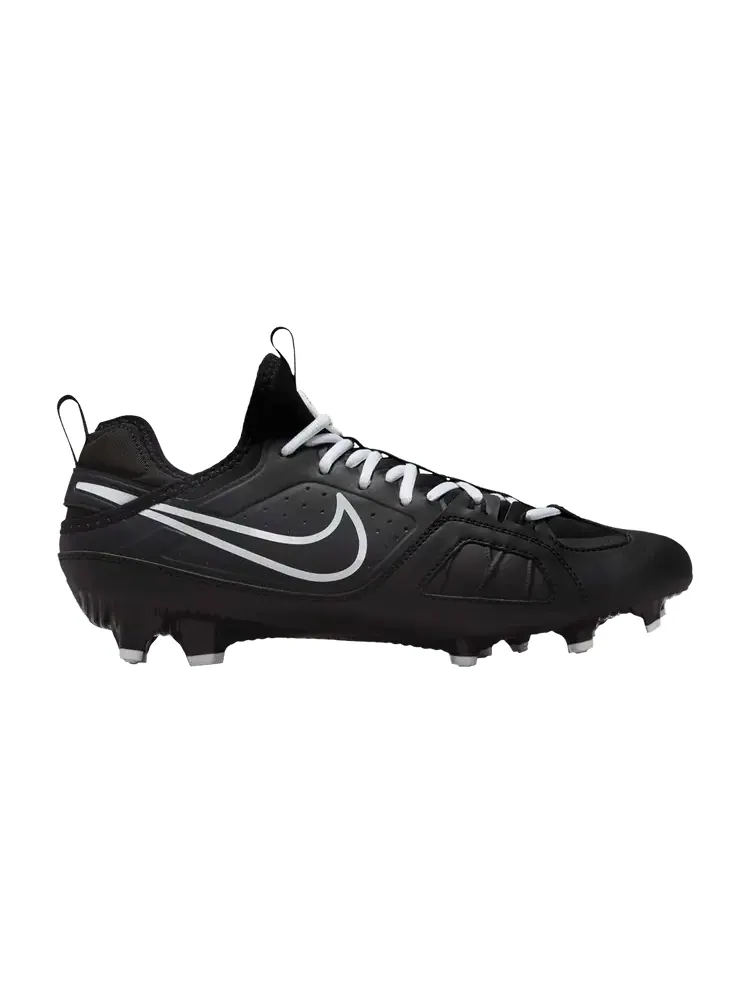 Бутсы Nike Huarache 9 Varsity LAX 'Black White' — изображение 1 из 1, черный/белый/белый