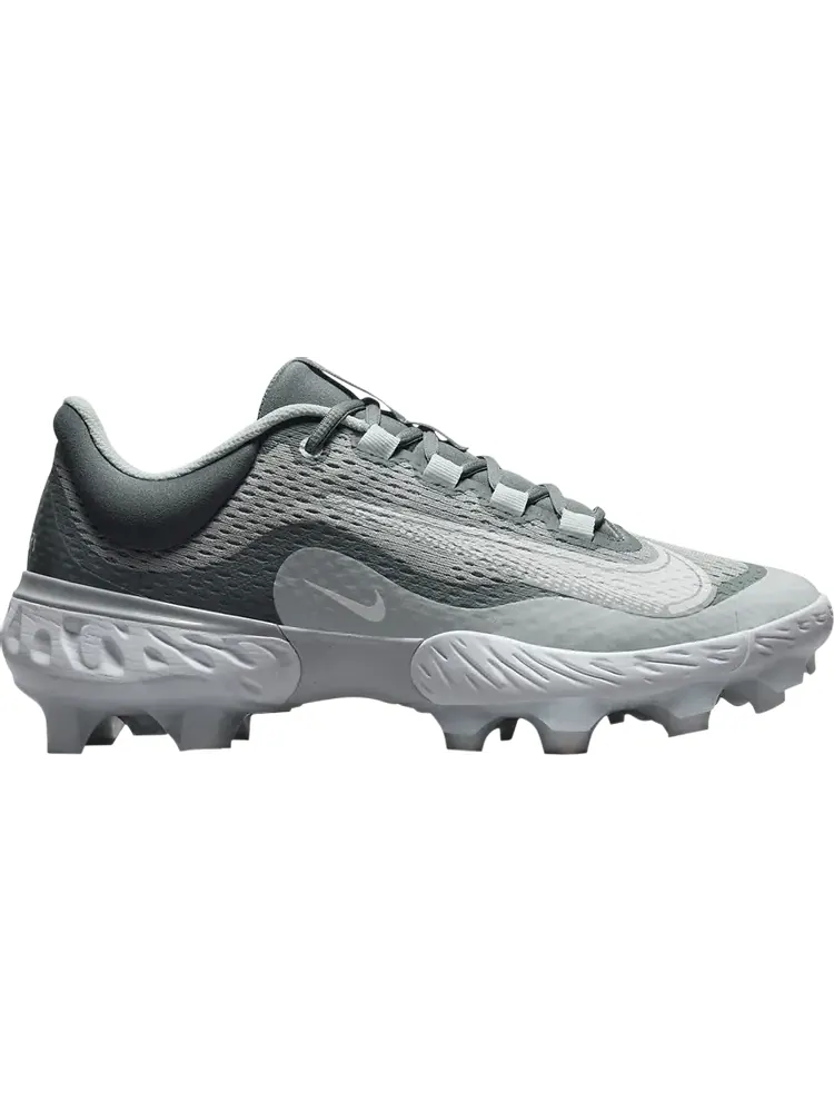 Бутсы Nike Alpha Huarache Elite 4 Low MCS 'Wolf Grey White' — изображение 1 из 1, серый
