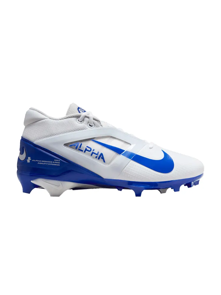 Бутсы Nike Alpha Menace 4 Pro 'Hyper Royal' — изображение 1 из 1, белый