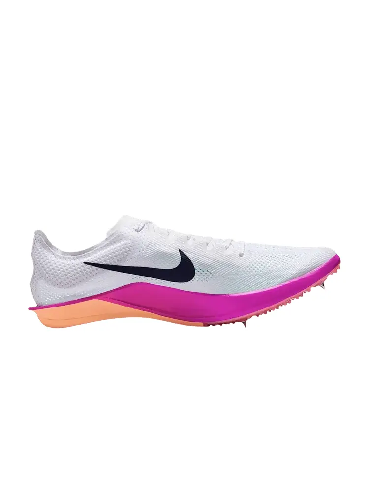 Бутсы Nike ZoomX Dragonfly 2 'White Fire Pink' — изображение 1 из 1, белый
