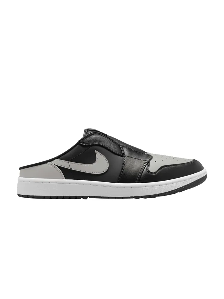 Бутсы Air Jordan Air Jordan 1 Mule Golf 'Shadow' — изображение 1 из 1, черный/серый/белый