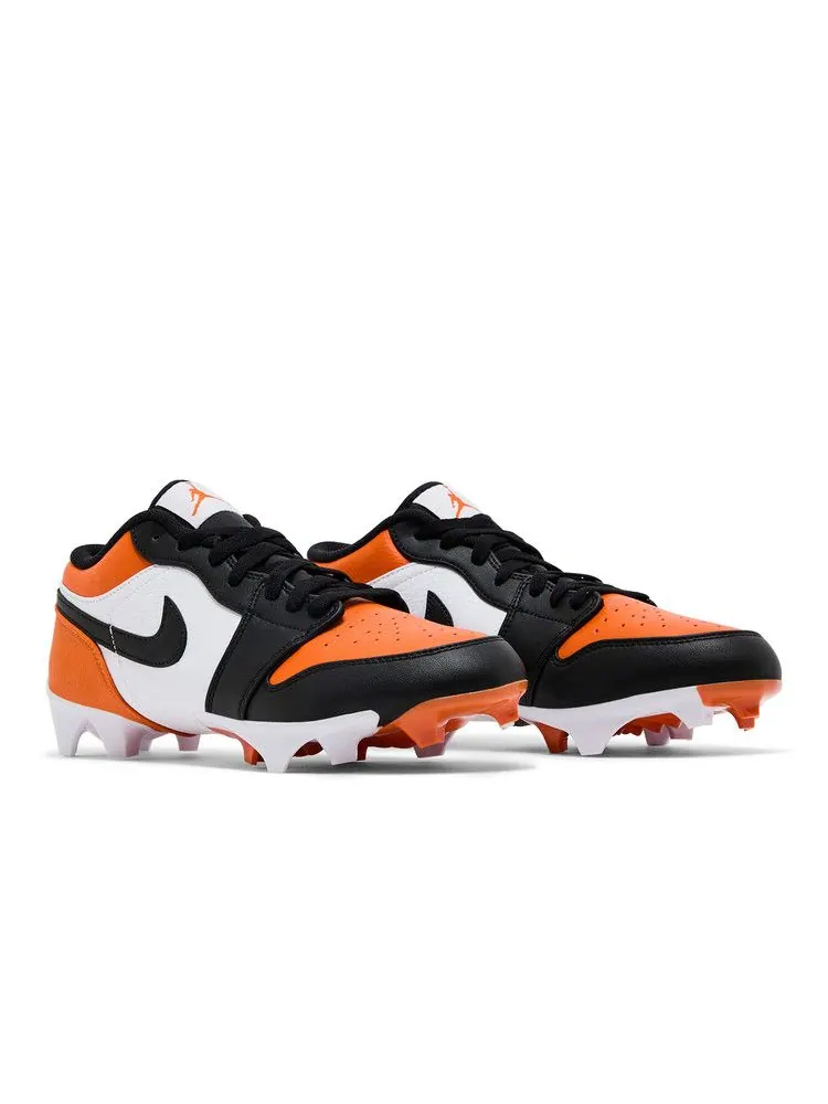 Бутсы Air Jordan Jordan 1 Low TD Cleat 'Shattered Backboard' — изображение 9 из 9, белый/черный