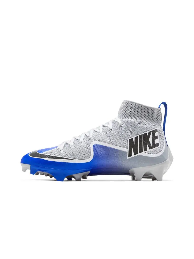 Бутсы Nike Vapor Edge 360 Untouchable Mid 'Wolf Grey Racer Blue' — изображение 4 из 9