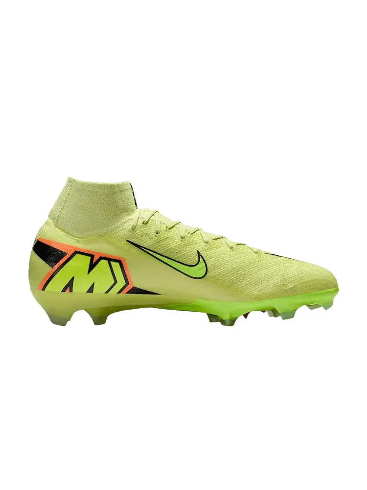 Бутсы Nike Zoom Mercurial Superfly 10 Elite FG 'Limelight Hyper Crimson' — изображение 1 из 1, желтый