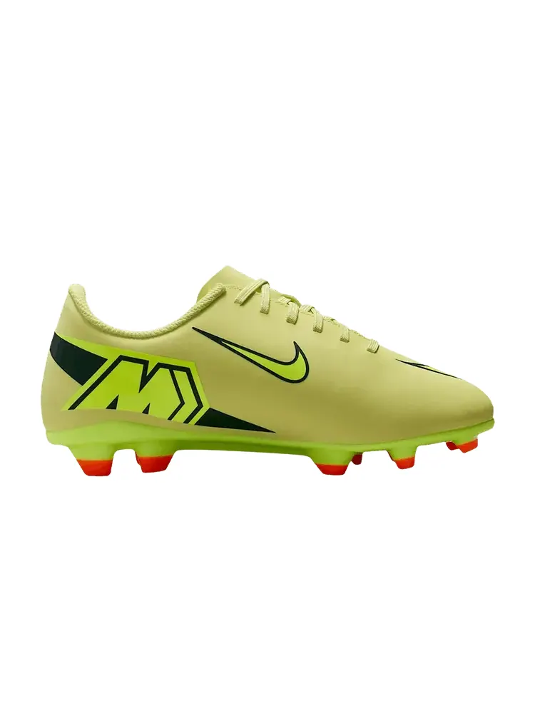 Бутсы Nike Zoom Mercurial Vapor 16 Club MG GS 'Limelight Hyper Crimson' — изображение 1 из 1, желтый