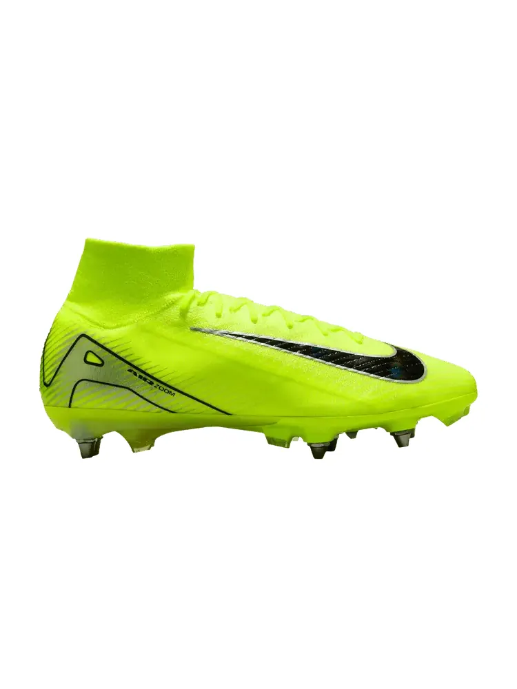 Бутсы Nike Zoom Mercurial Superfly 10 Elite SG 'Mad Voltage Pack' — изображение 1 из 1, черный