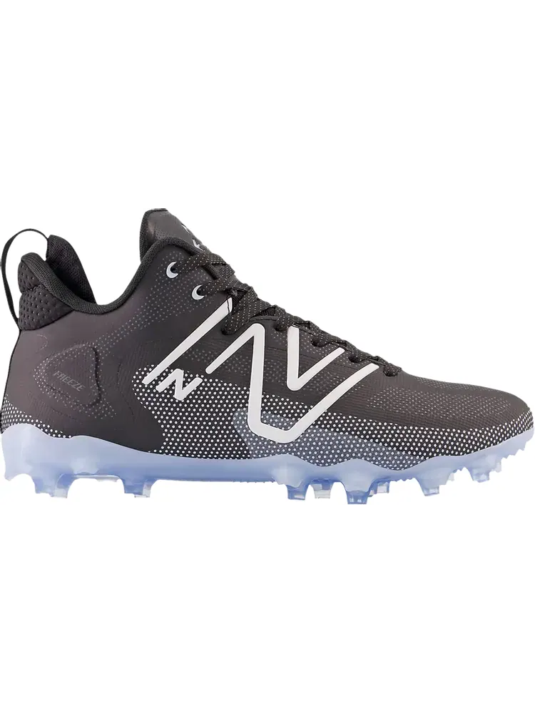 Бутсы New Balance FreezeLX v4 2E Wide 'Black Polar Blue' — изображение 1 из 1, черный