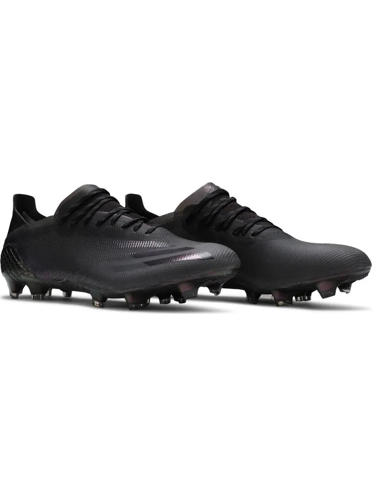 Бутсы Adidas X Ghosted.1 FG 'Triple Black' — изображение 8 из 8, черный