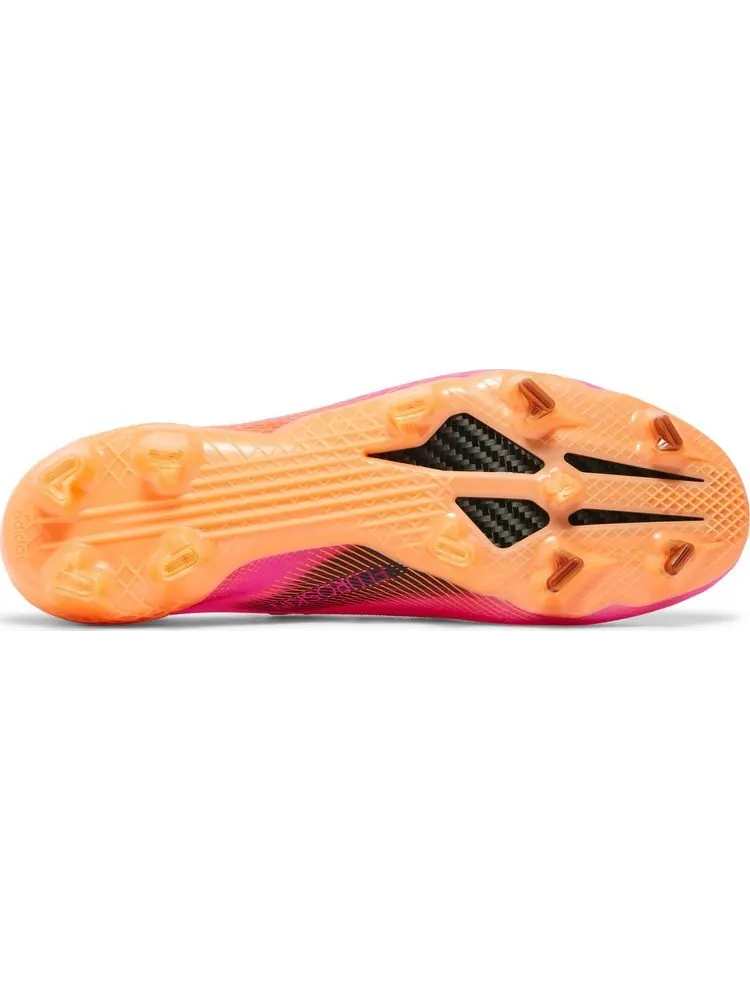 Бутсы Adidas X Ghosted.1 FG 'Shock Pink' — изображение 4 из 8, розовый