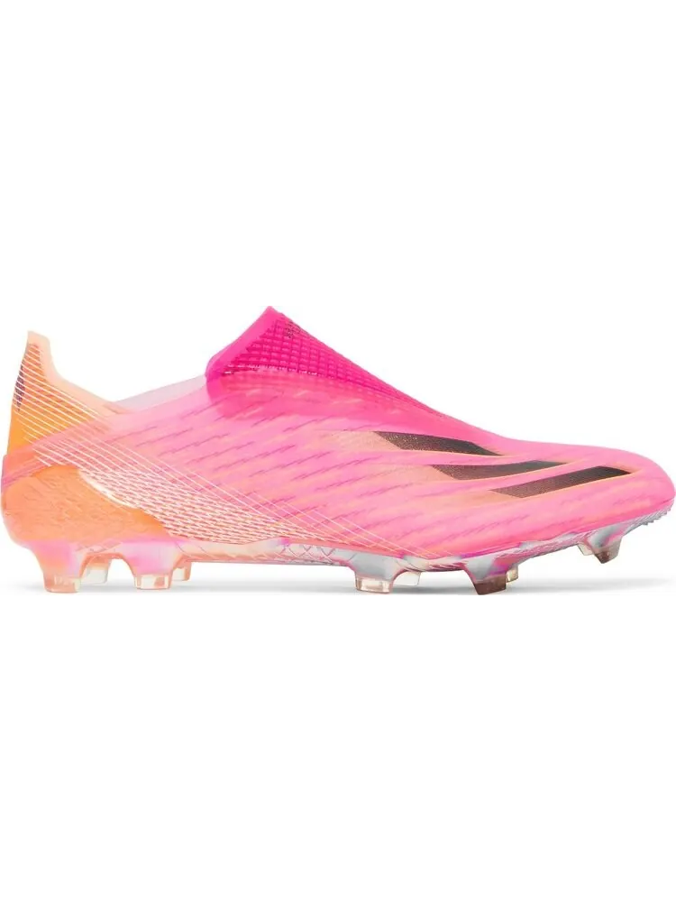 Бутсы Adidas X Ghosted+ FG 'Shock Pink' — изображение 1 из 8, розовый