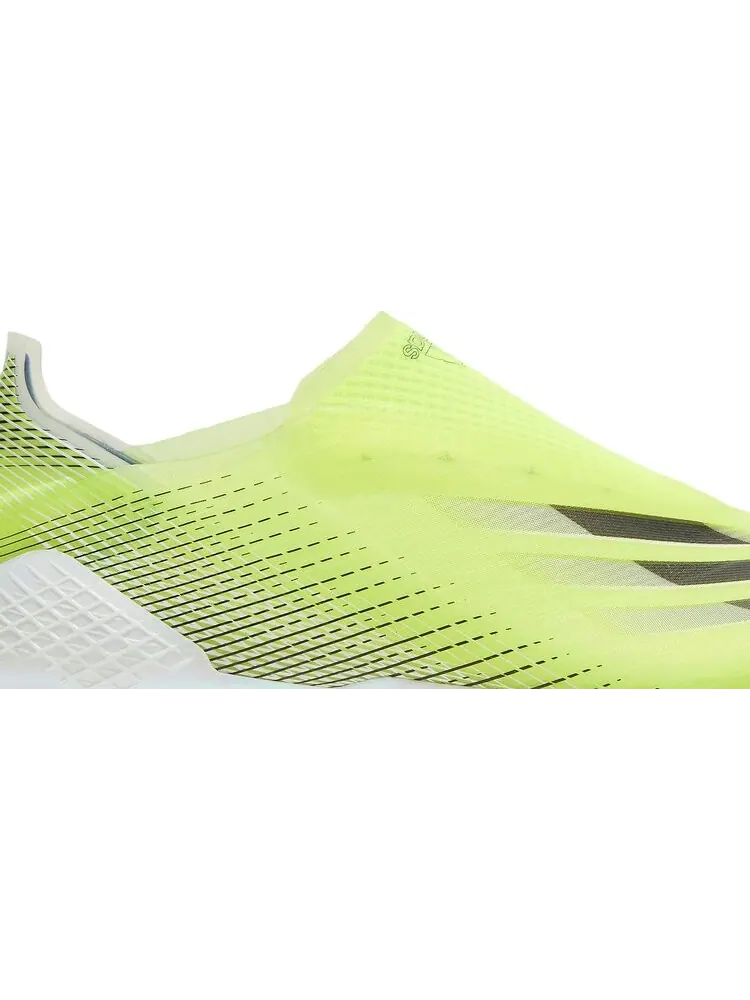 Бутсы Adidas X Ghosted+ FG 'Solar Yellow' — изображение 2 из 8, желтый