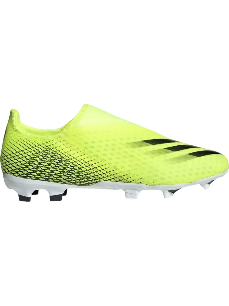 Бутсы Adidas X Ghosted.3 Laceless FG 'Solar Yellow' — изображение 1 из 1, желтый