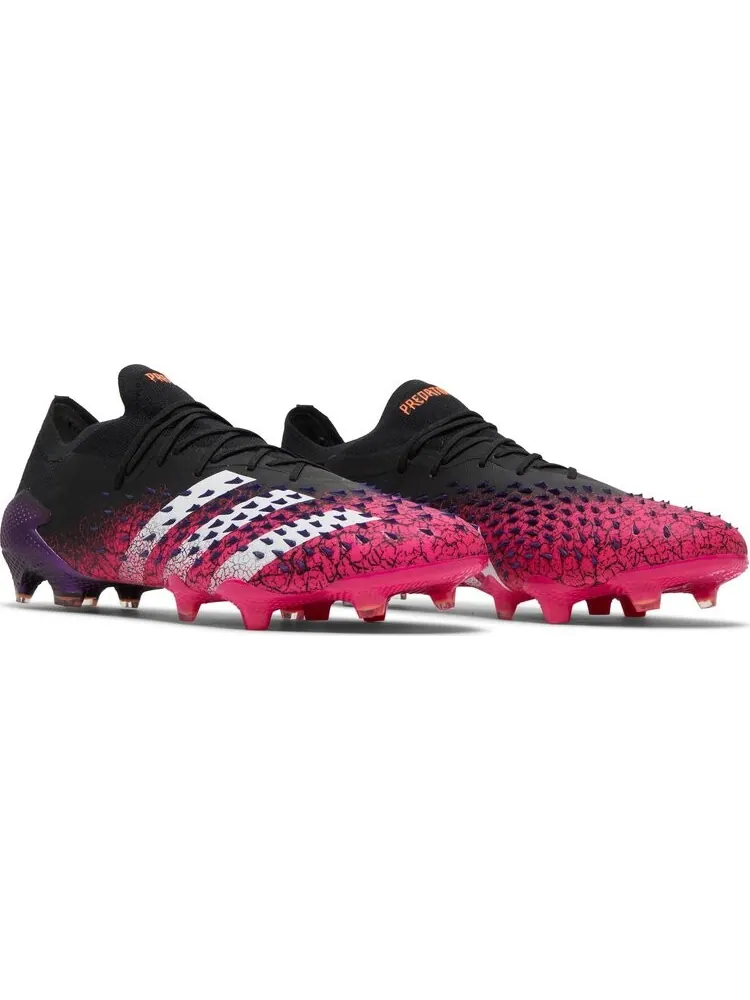 Детские бутсы Adidas Predator Freak.1 FG — изображение 8 из 8, розовый/черный