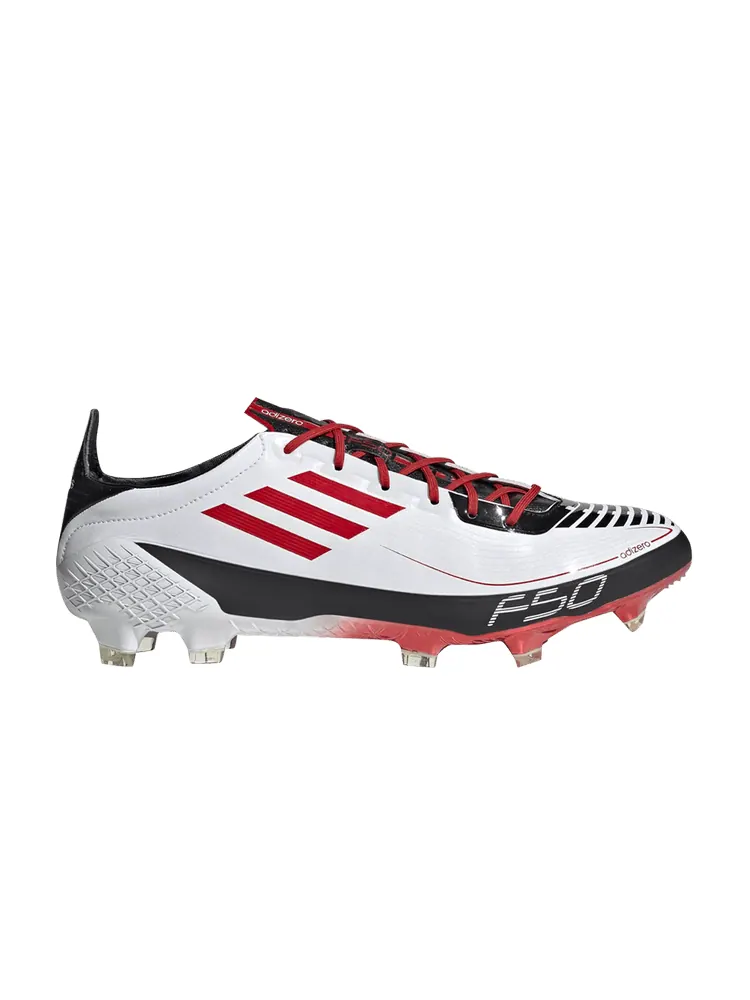 Бутсы adidas F50 Ghosted Adizero Prime FG 'Memory Lane Pack - White Red' — изображение 1 из 1, белый/красный/черный