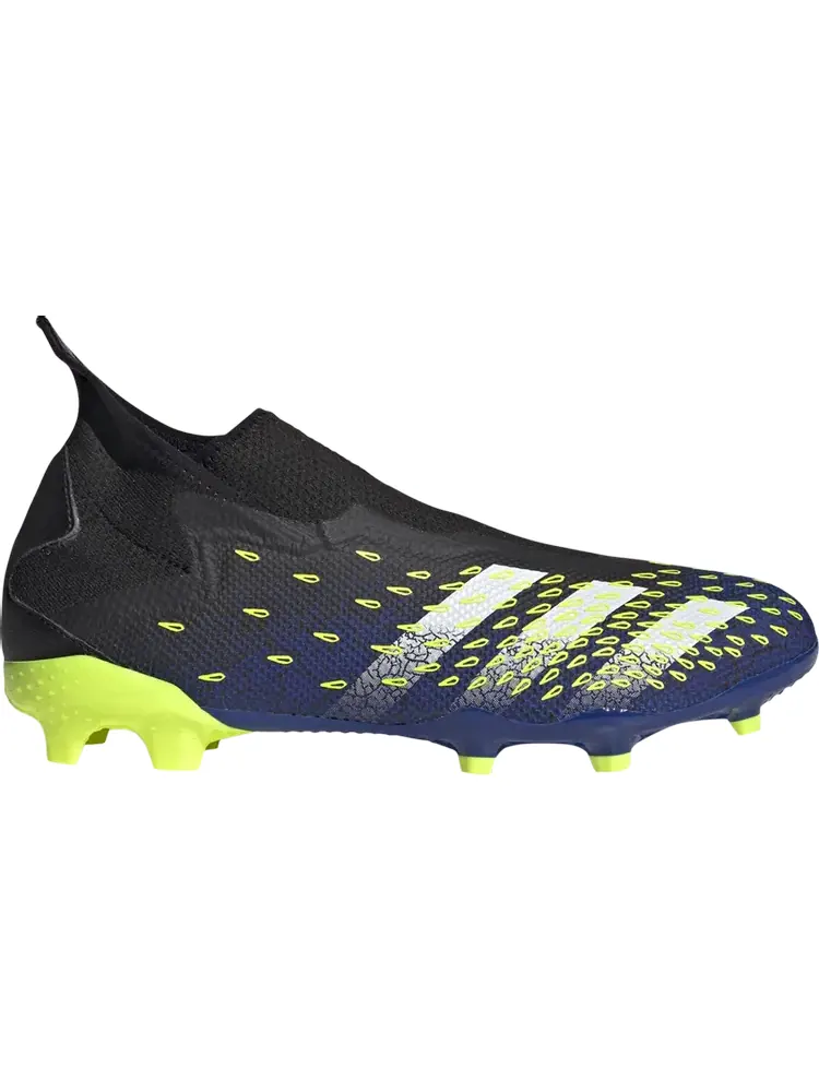 Бутсы Adidas Predator Freak.3 Laceless FG 'Demonscale - Royal Blue Yellow' — изображение 1 из 1, синий