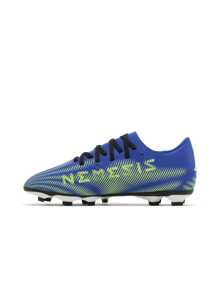 Бутсы adidas Nemeziz.4 FxG J 'Tension Tape' — изображение 4 из 9, синий/желтый/белый