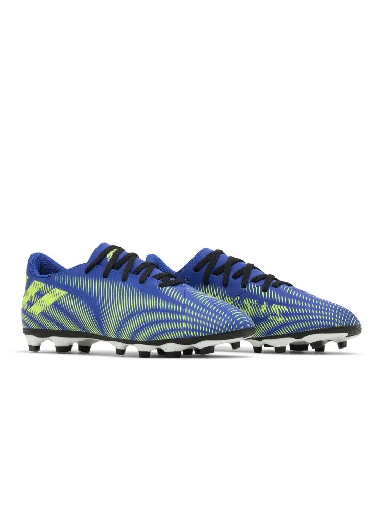 Бутсы adidas Nemeziz.4 FxG J 'Tension Tape' — изображение 9 из 9, синий/желтый/белый