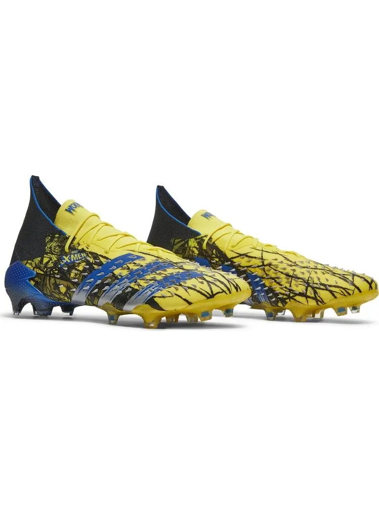 Бутсы Adidas Marvel x Predator Freak.1 FG 'Wolverine' — изображение 8 из 8, желтый