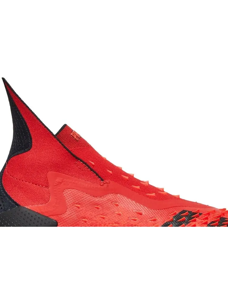 Бутсы Adidas Predator Freak+ FG 'Demonskin - Solar Red' — изображение 2 из 8, красный