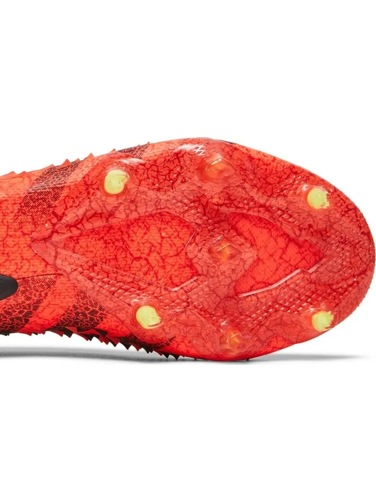 Бутсы Adidas Predator Freak+ FG 'Demonskin - Solar Red' — изображение 5 из 8, красный