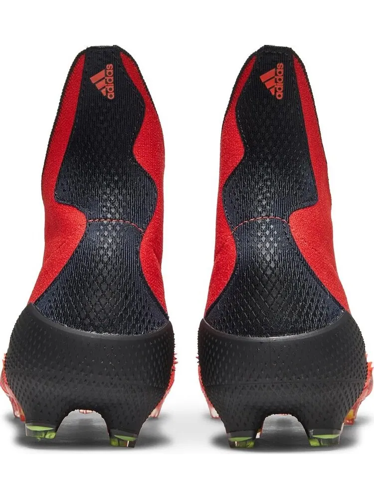 Бутсы Adidas Predator Freak+ FG 'Demonskin - Solar Red' — изображение 6 из 8, красный
