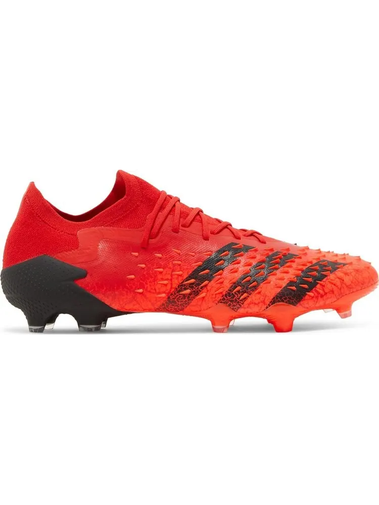 Бутсы Adidas Predator Freak.1 FG 'Demonskin - Solar Red' — изображение 1 из 8, красный
