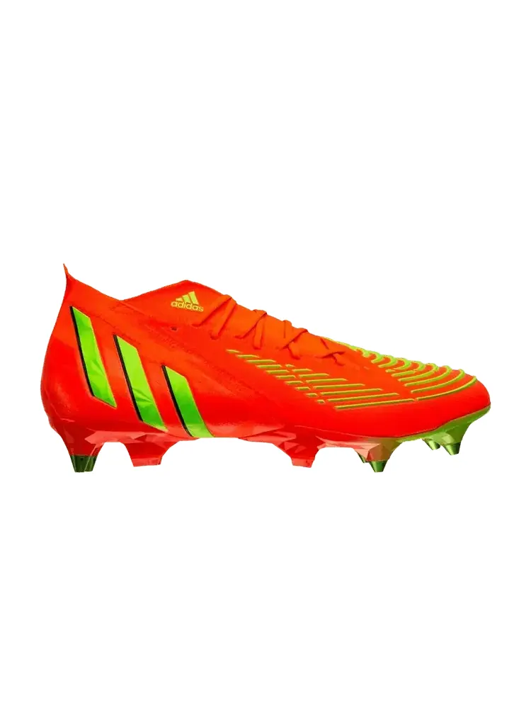 Бутсы adidas Predator Edge.1 SG 'Game Data Pack' — изображение 1 из 1, красный/зеленый/черный