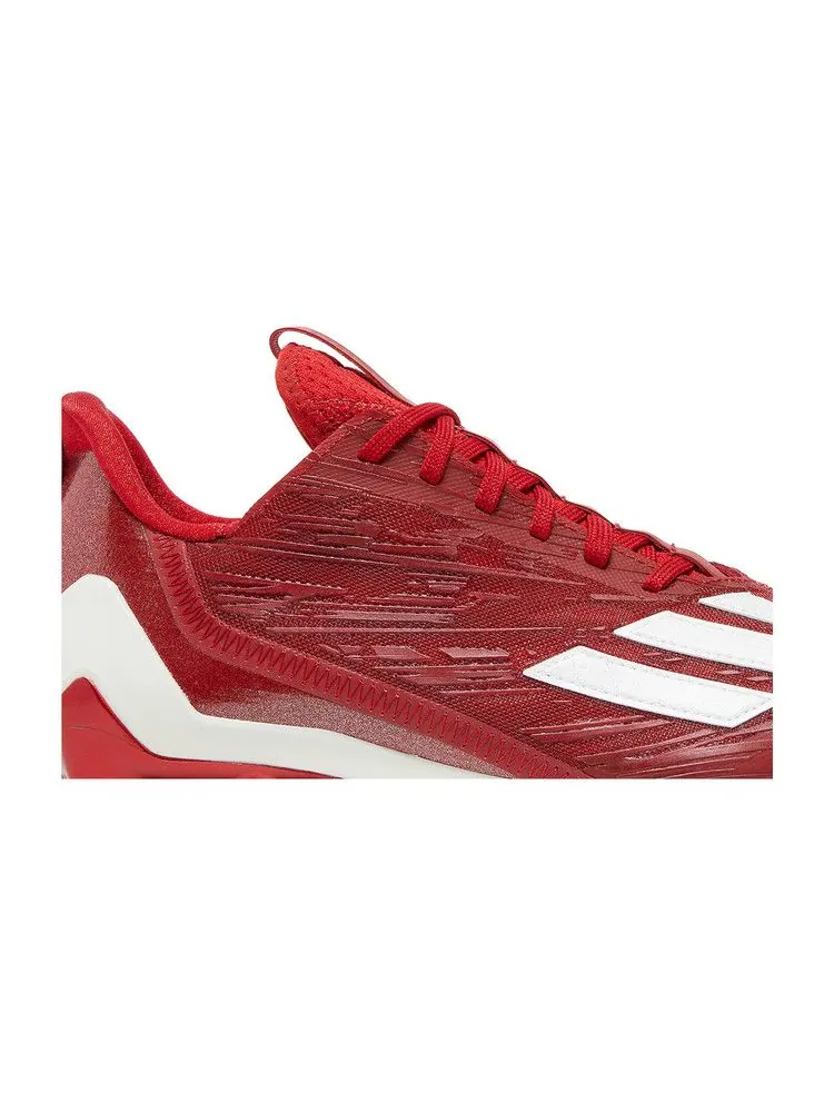 Футбольные бутсы Adidas Adizero Cleat 'Team Power Red' — изображение 3 из 9, красный/белый