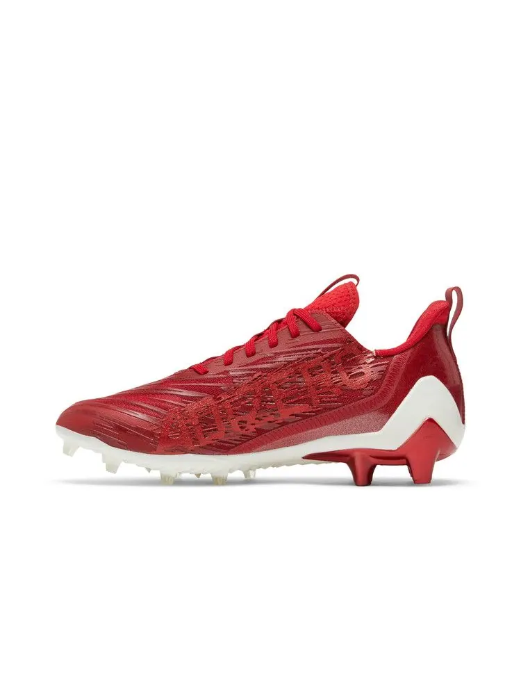 Футбольные бутсы Adidas Adizero Cleat 'Team Power Red' — изображение 4 из 9, красный/белый