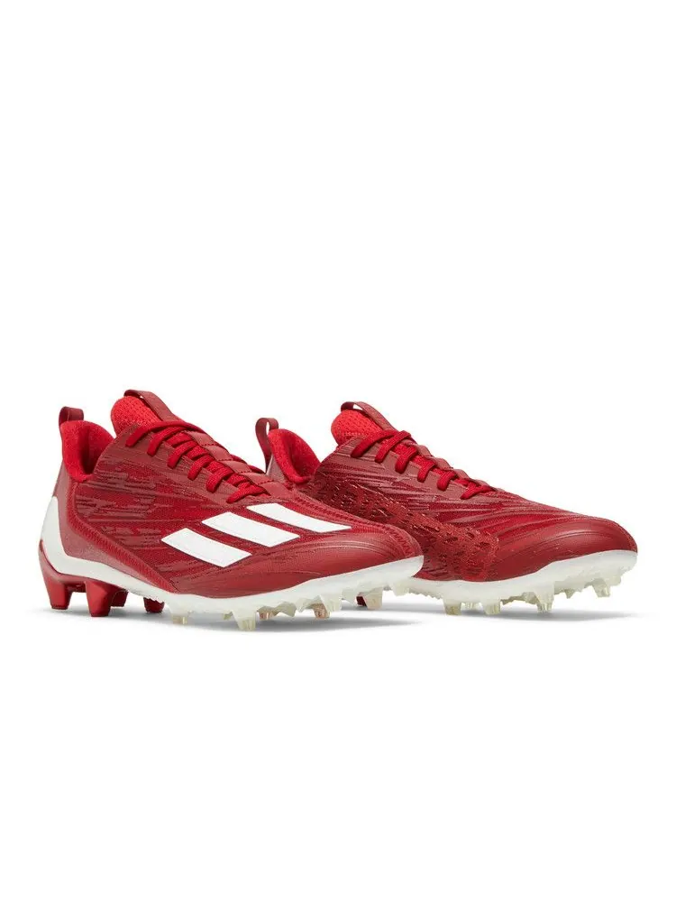 Футбольные бутсы Adidas Adizero Cleat 'Team Power Red' — изображение 9 из 9, красный/белый