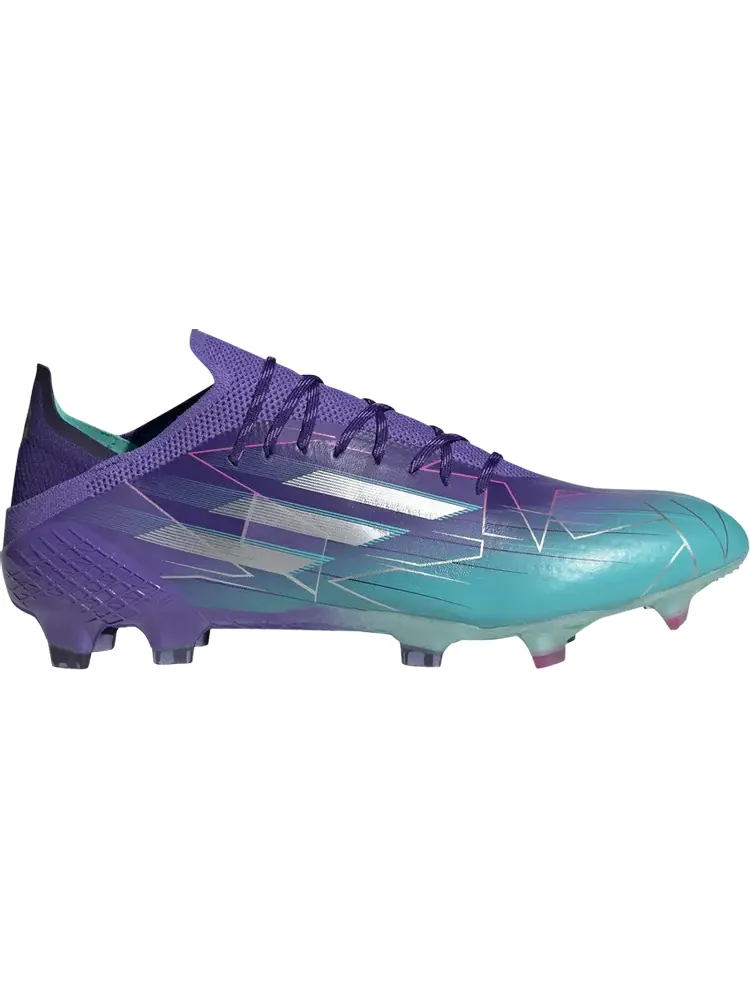 Бутсы Adidas X Speedflow.1 FG 'Purple Rush Mint Rush' — изображение 1 из 1, фиолетовый