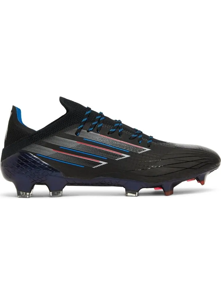 Бутсы Adidas X Speedflow.1 FG 'Black Vivid Red' — изображение 1 из 8, черный