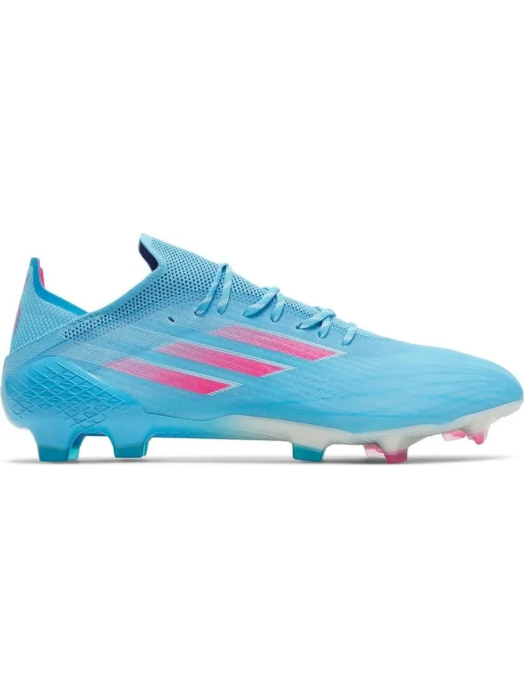 Бутсы Adidas X Speedflow.1 FG 'Sky Rush Team Shock Pink' — изображение 1 из 8, синий
