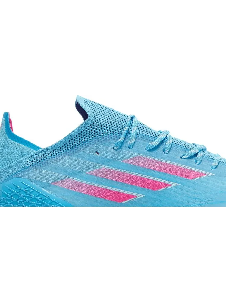 Бутсы Adidas X Speedflow.1 FG 'Sky Rush Team Shock Pink' — изображение 2 из 8, синий