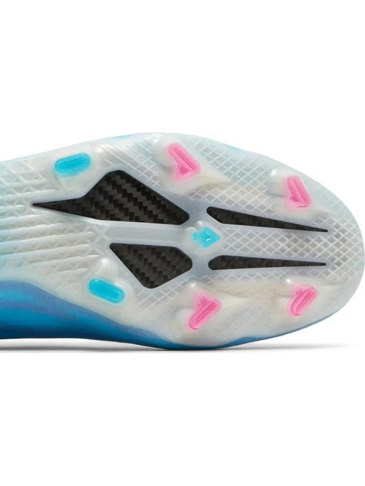 Бутсы Adidas X Speedflow.1 FG 'Sky Rush Team Shock Pink' — изображение 5 из 8, синий
