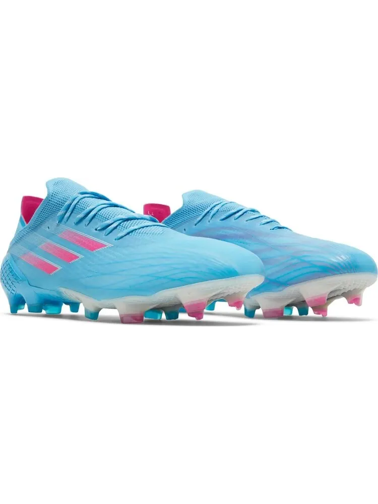 Бутсы Adidas X Speedflow.1 FG 'Sky Rush Team Shock Pink' — изображение 8 из 8, синий