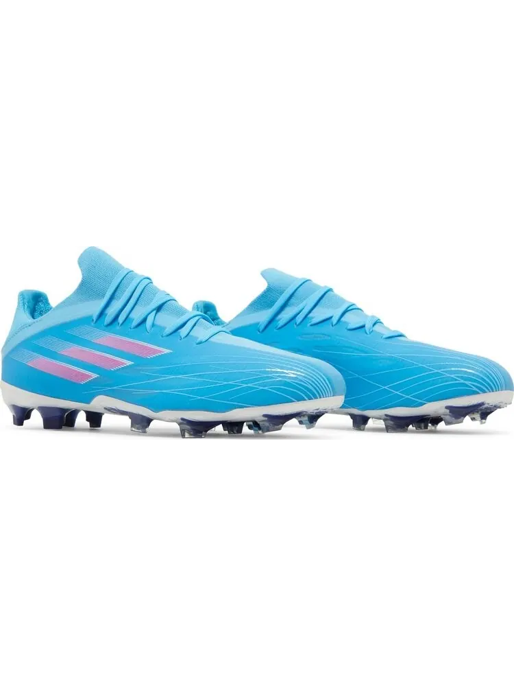 Бутсы Adidas X Speedflow.2 FG 'Sky Rush Team Shock Pink' — изображение 8 из 8, синий