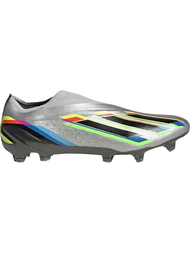 Бутсы Adidas X Speedportal+ FG 'Beyond Fast' — изображение 1 из 1, серебряный