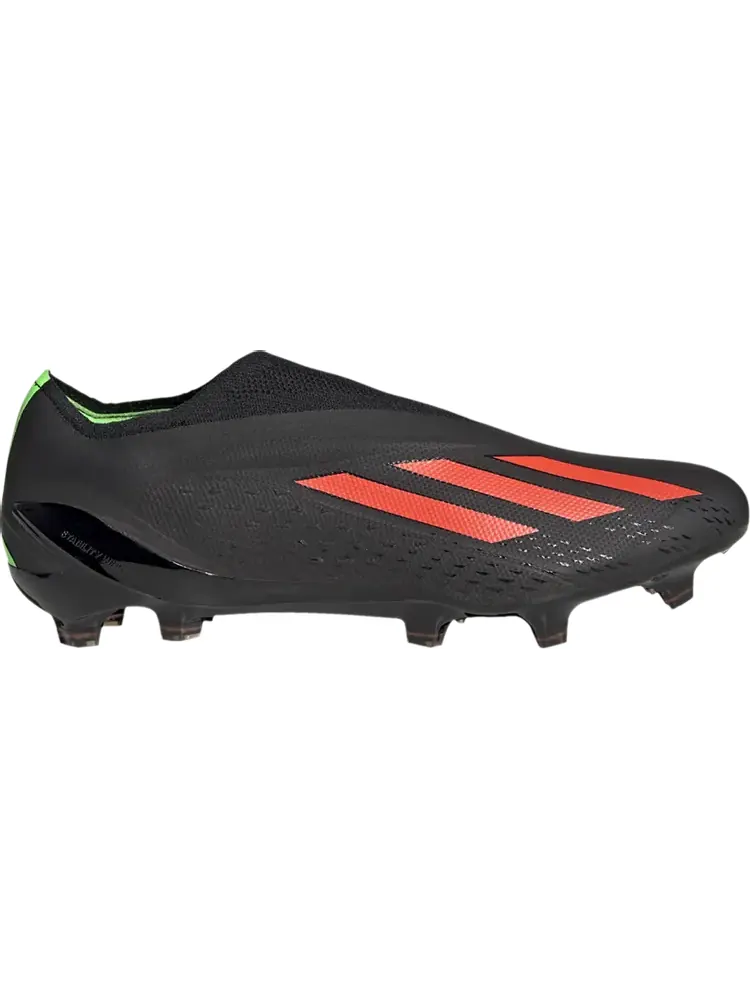 Бутсы Adidas X Speedportal+ FG 'Black Solar Red' — изображение 1 из 1, черный