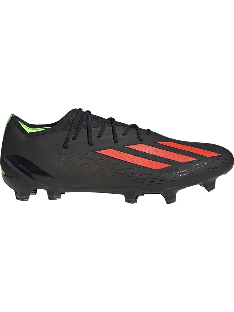 Бутсы Adidas X Speedportal.1 FG 'Black Solar Red' — изображение 1 из 1, черный